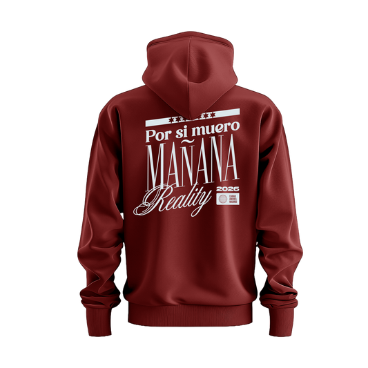 SUDADERA POR SI MUERO MAÑANA
