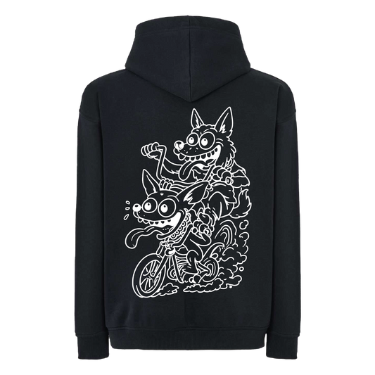 SUDADERA 'FASSSILITO TOUR' NEGRA