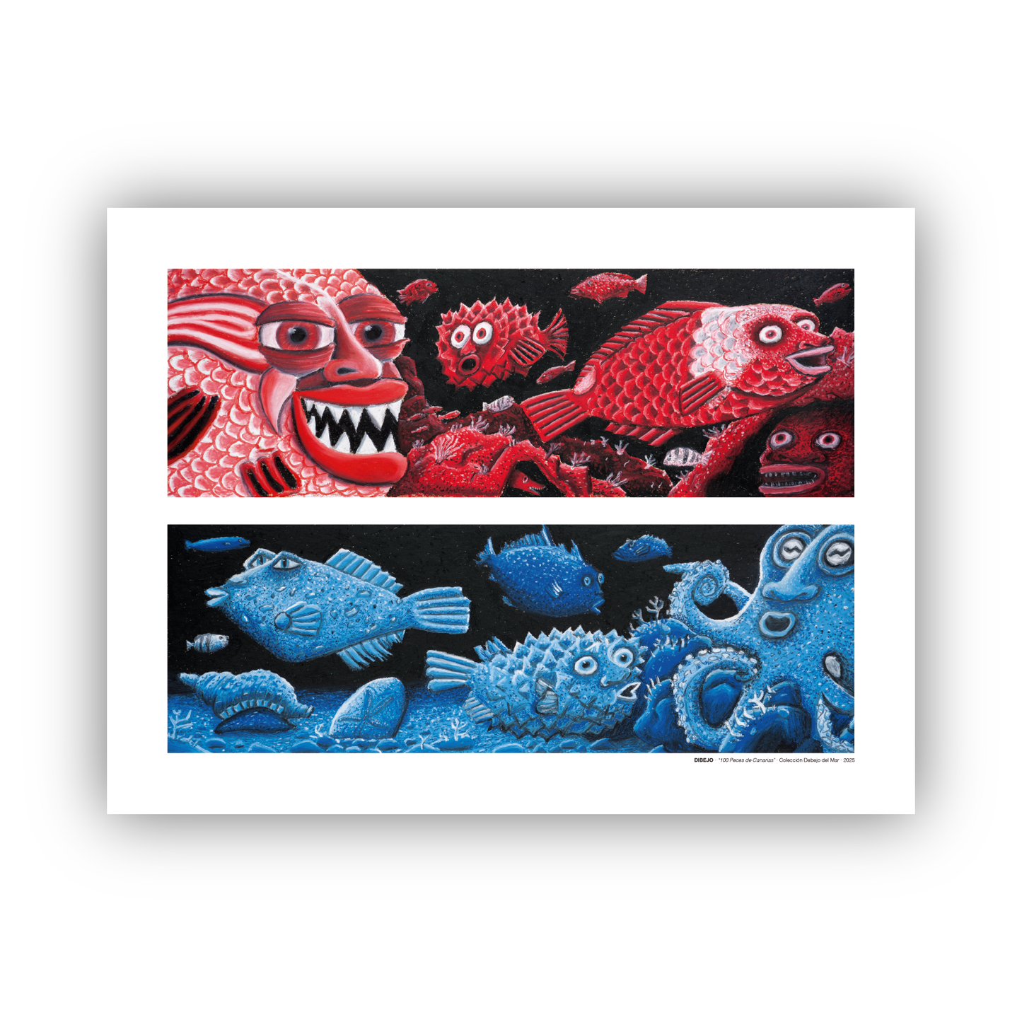 100 PECES DE CANARIAS