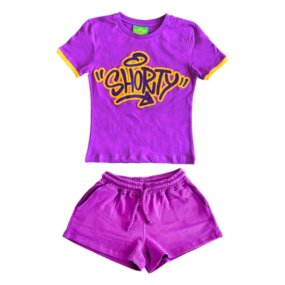 CONJUNTO SHORTY MORADO