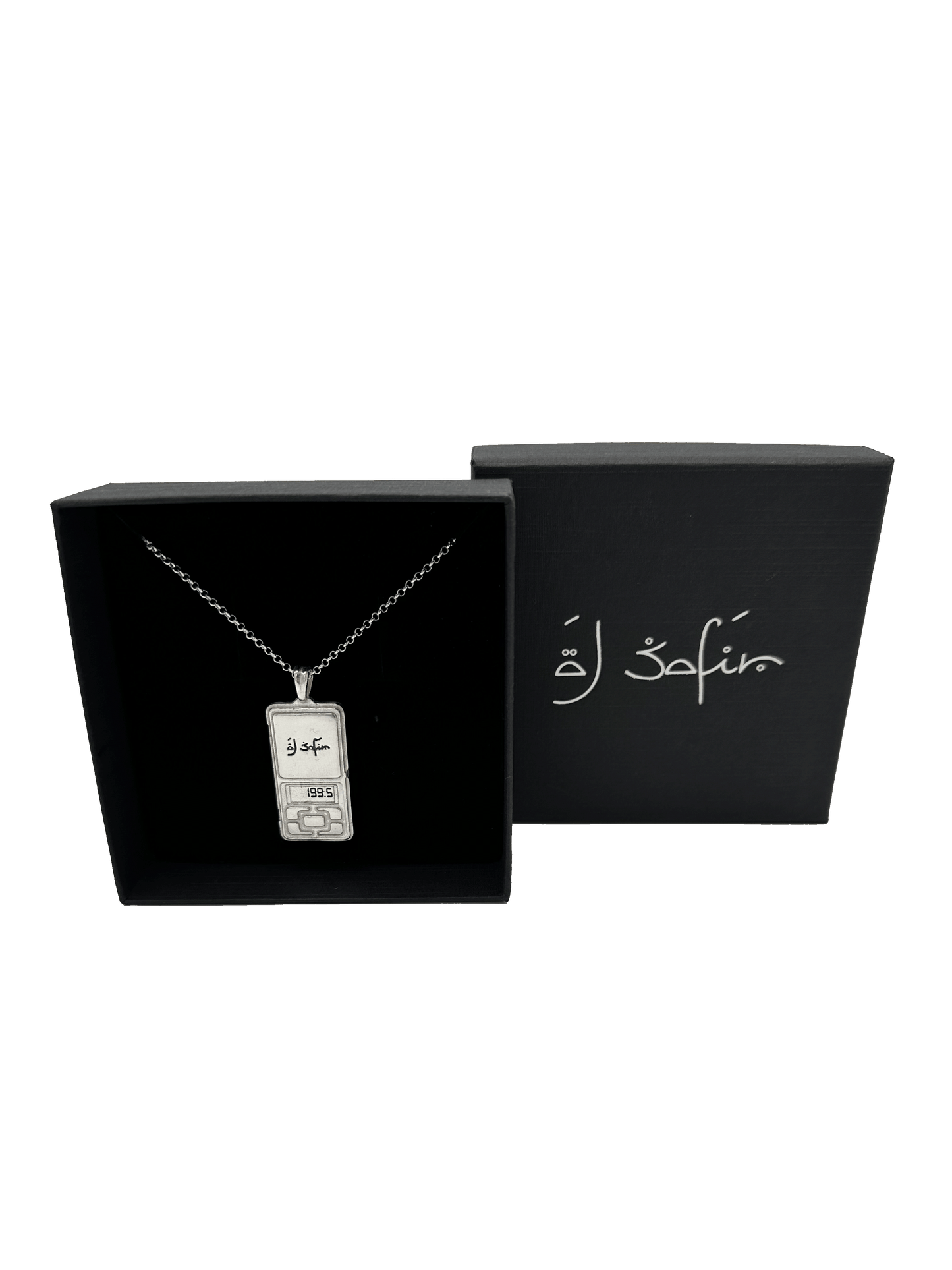 COLGANTE TANA AL SAFIR PLATA
