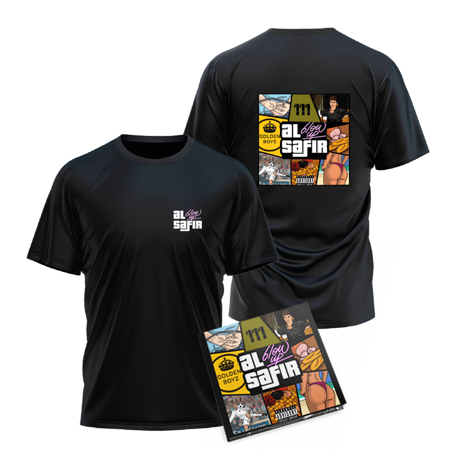 PACK CAMISETA BLOW UP NEGRA + CD BLOW UP