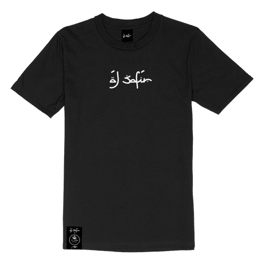 CAMISETA CABALLO GANADOR BLANCO/NEGRA