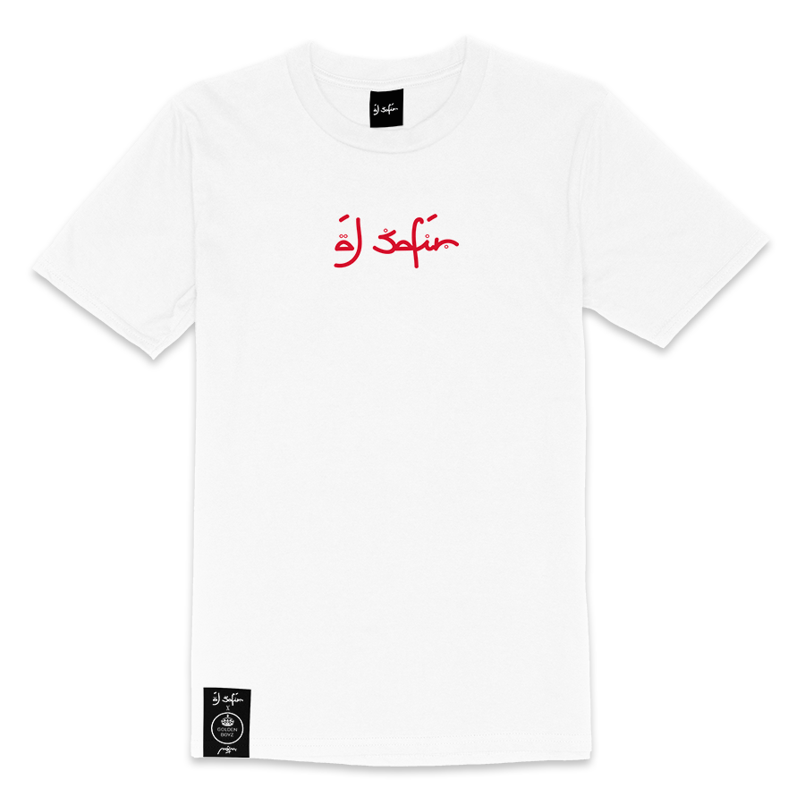 CAMISETA CABALLO GANADOR ROJO/BLANCA