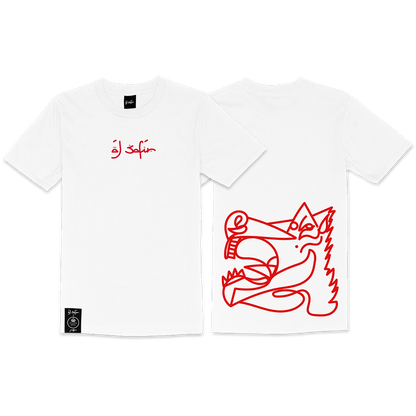 PACK CAMISETA CABALLO GANADOR BLANCA + CD BLOW UP