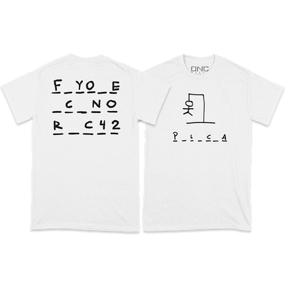 camiseta P_L_C_A de Foyone