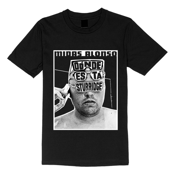 CAMISETA ¿DÓNDE ESTÁ STURRIDGE? – GLASSES NEGRA –