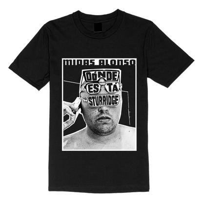 CAMISETA ¿DÓNDE ESTÁ STURRIDGE? – GLASSES NEGRA –