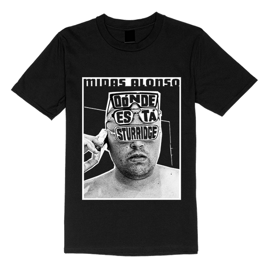 CAMISETA ¿DÓNDE ESTÁ STURRIDGE? – GLASSES NEGRA –