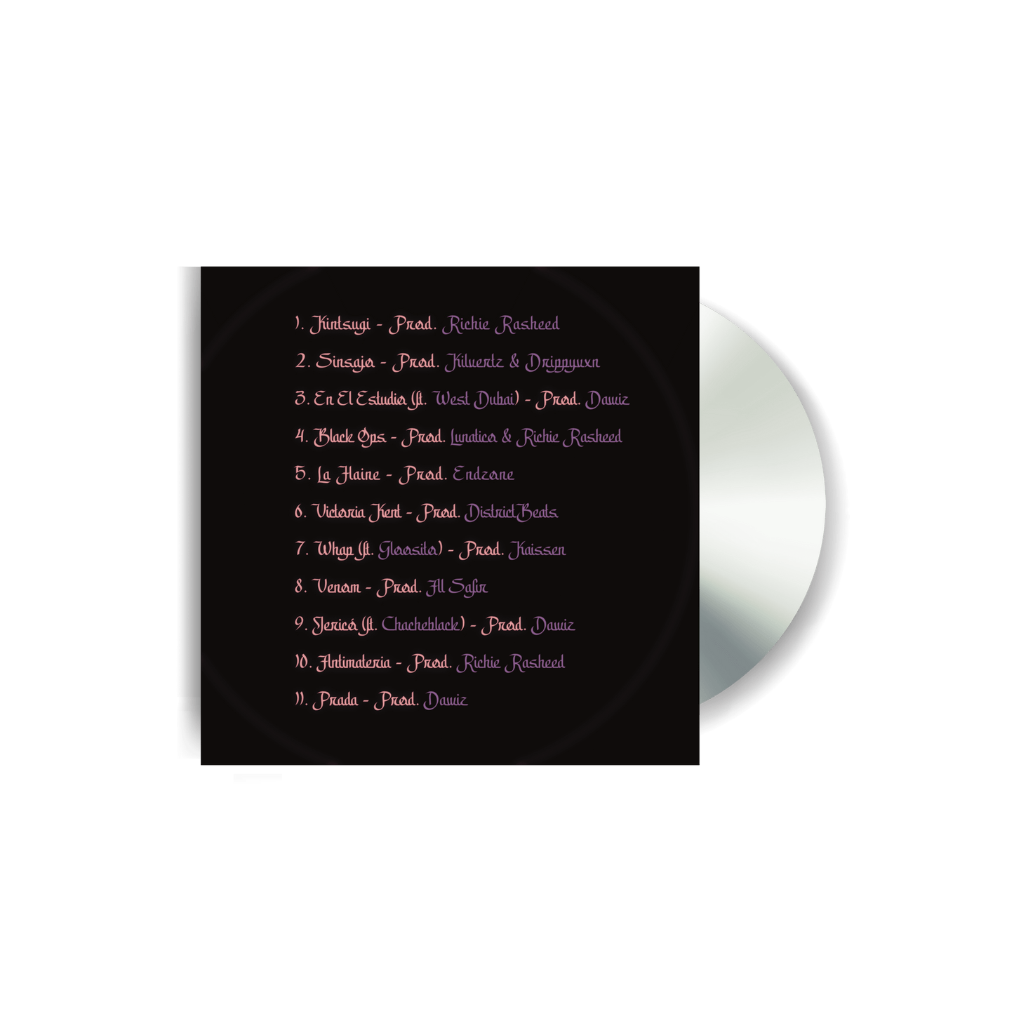 PACK BLACK OPS CAMISETA NEGRA + CD