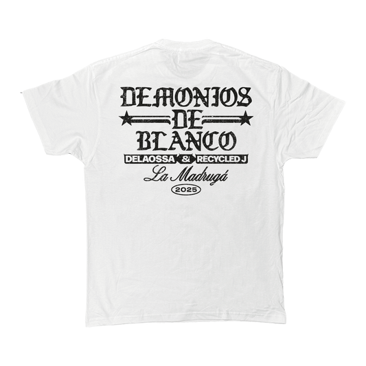 Camiseta Demonios - Blanca