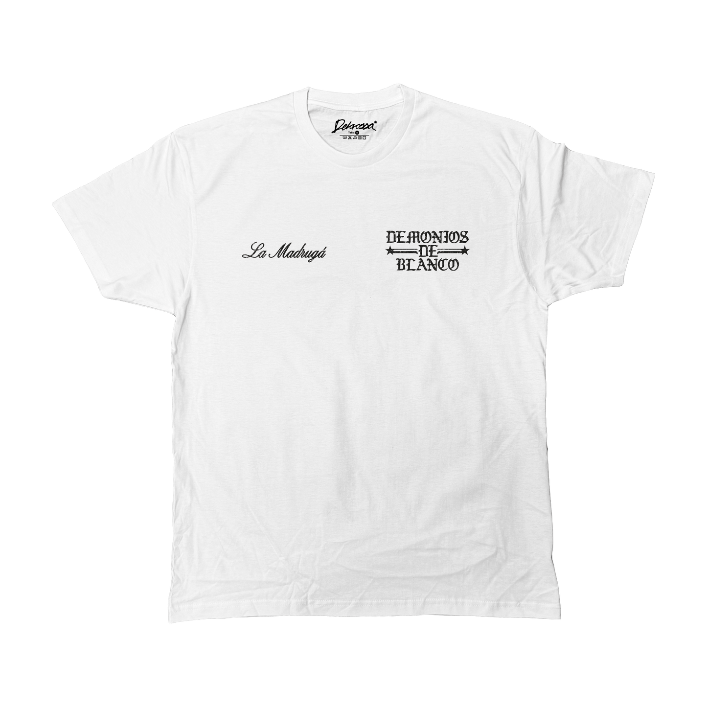 Camiseta Demonios - Blanca