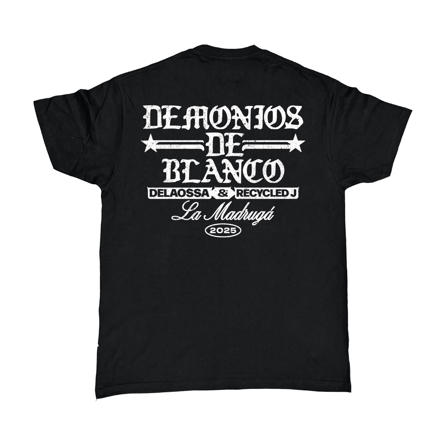 Camiseta Demonios - Negra