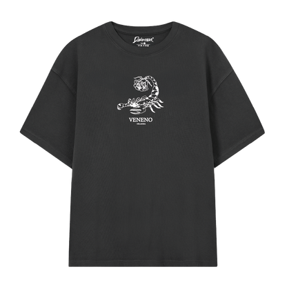 CAMISETA - VENENO - NEGRA