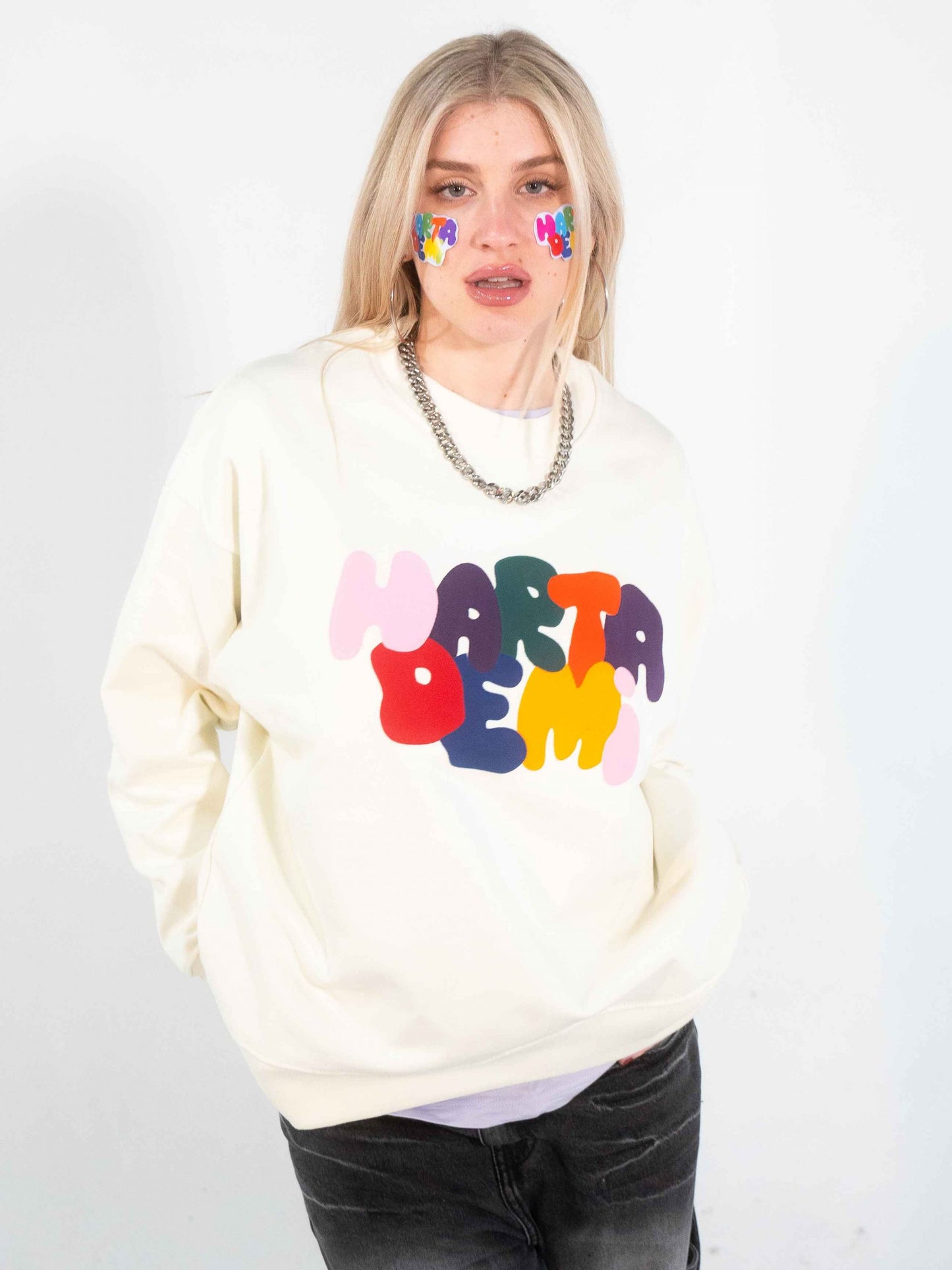 SUDADERA HARTA DE MI