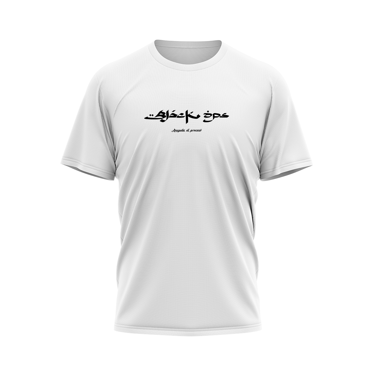 CAMISETA BLACK OPS BLANCA