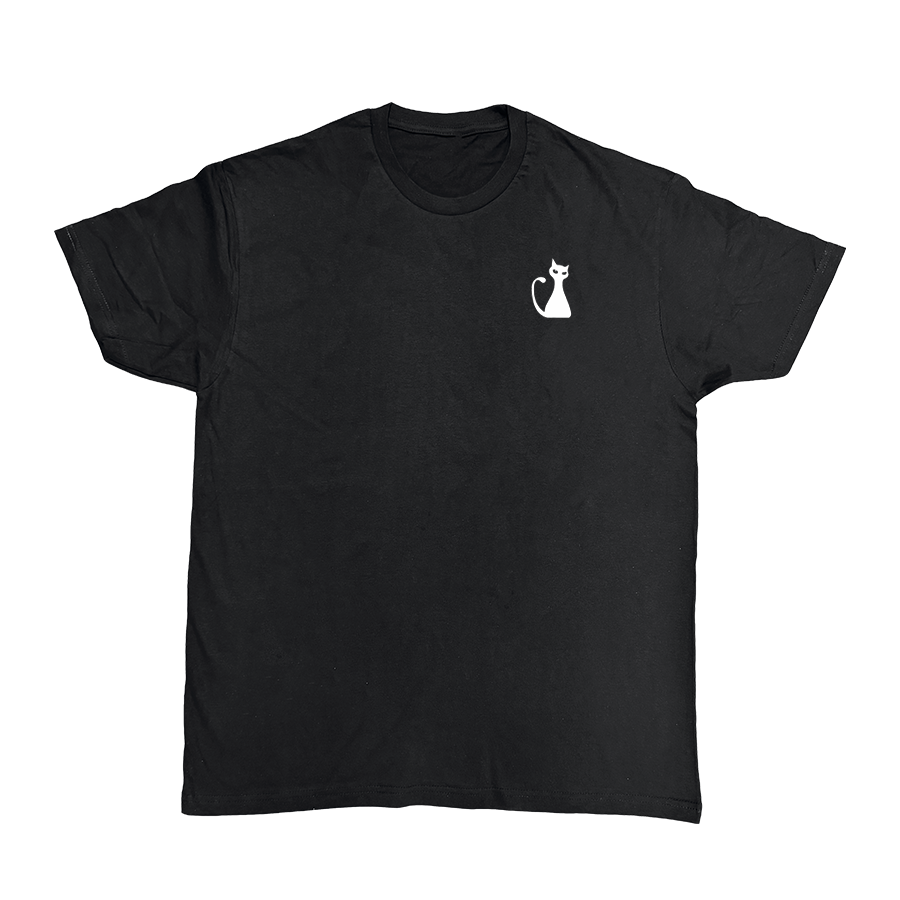 CAMISETA NEGRA JIME – GATO PUTX