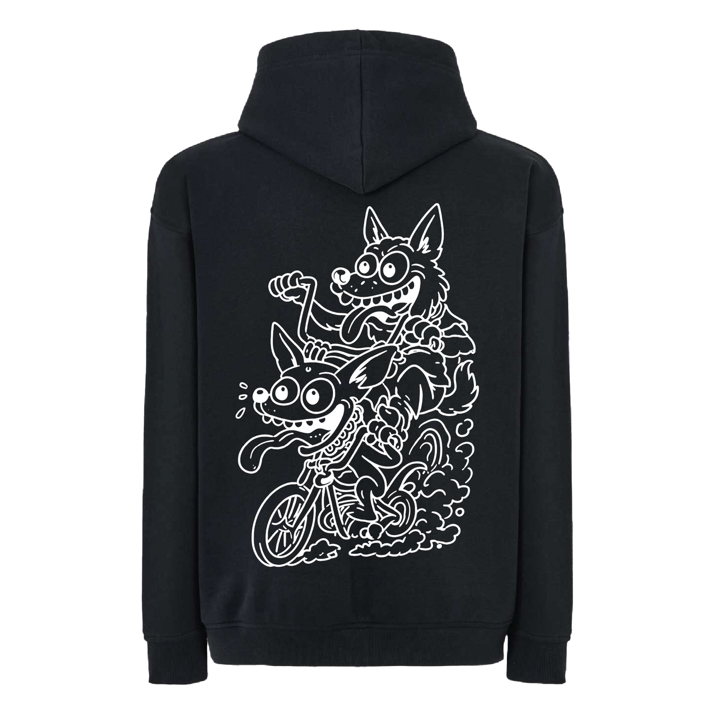 SUDADERA 'FASSSILITO TOUR' NEGRA