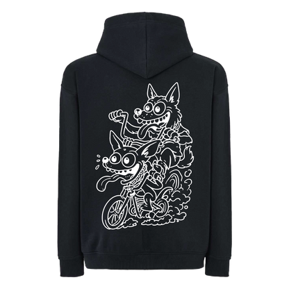 SUDADERA 'FASSSILITO TOUR' NEGRA