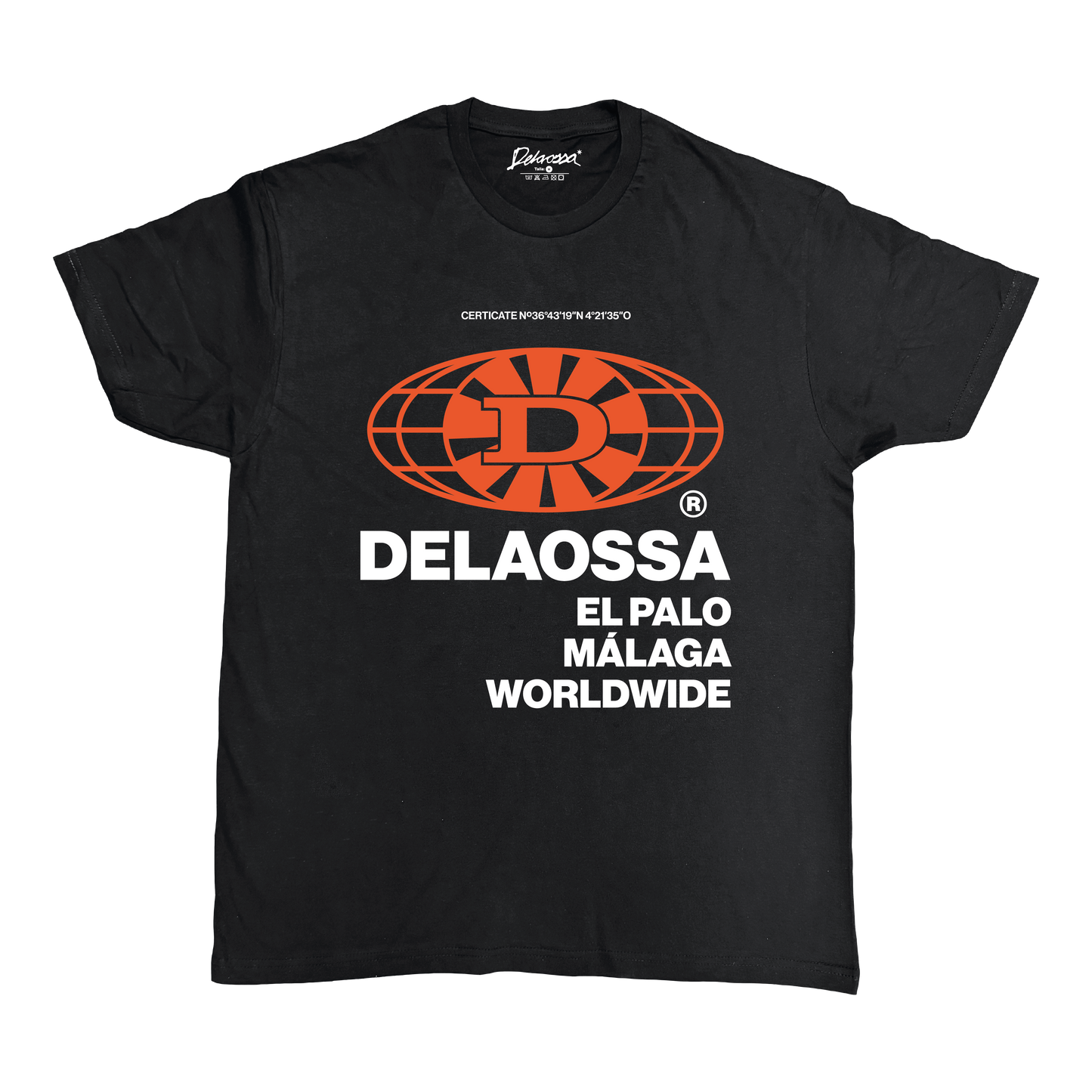 CAMISETA DELAOSSA BASIC - NEGRA