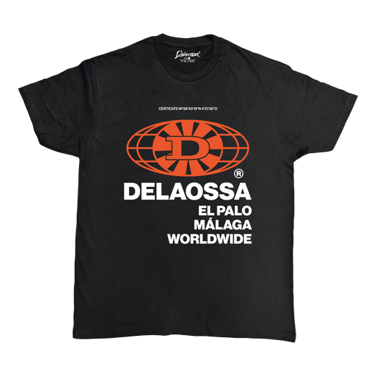 CAMISETA DELAOSSA BASIC - NEGRA