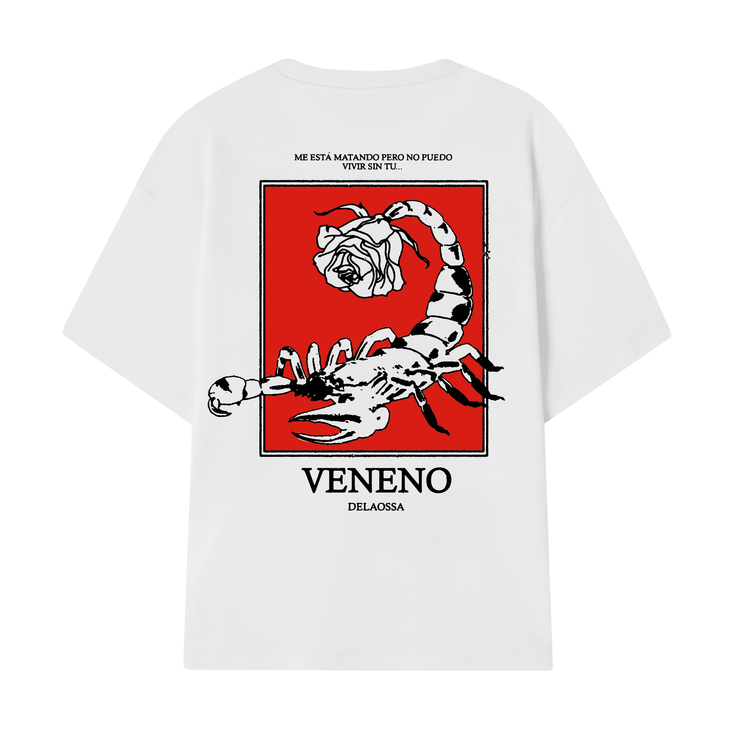 CAMISETA - VENENO - BLANCA