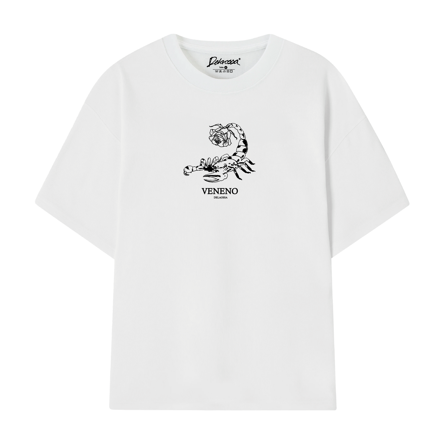 CAMISETA - VENENO - BLANCA