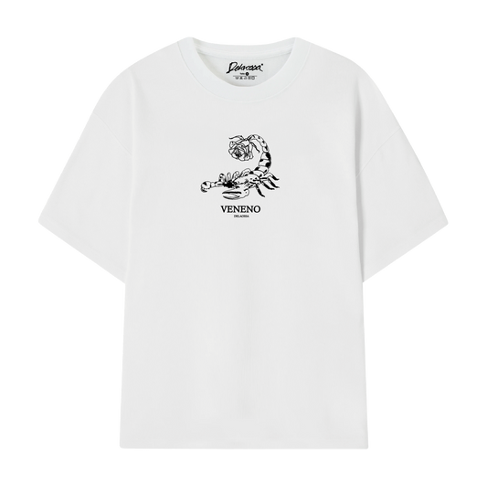 CAMISETA - VENENO - BLANCA