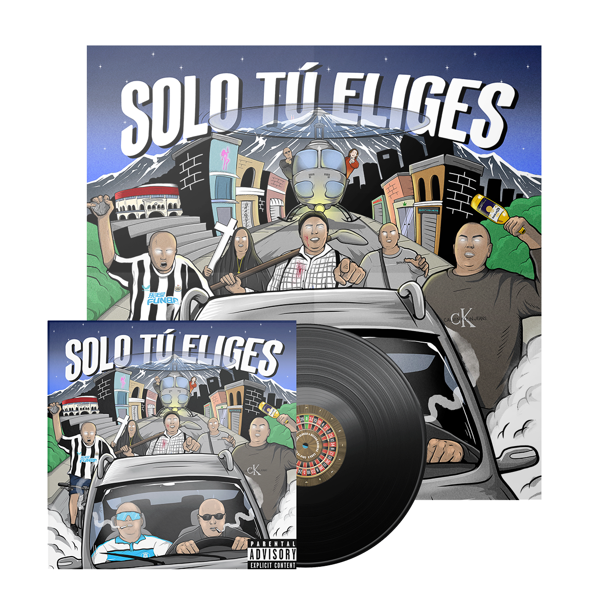 PACK VINILO + POSTER FIRMADO - SOLO TÚ ELIGES [PREORDER]