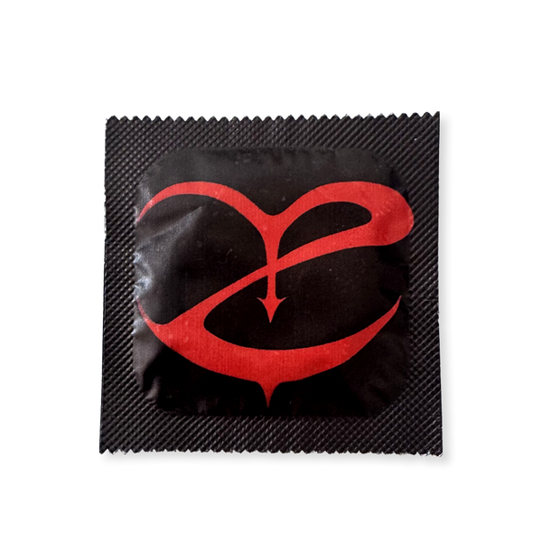 Preservativo La Zowi Logo (Negro/Rojo)