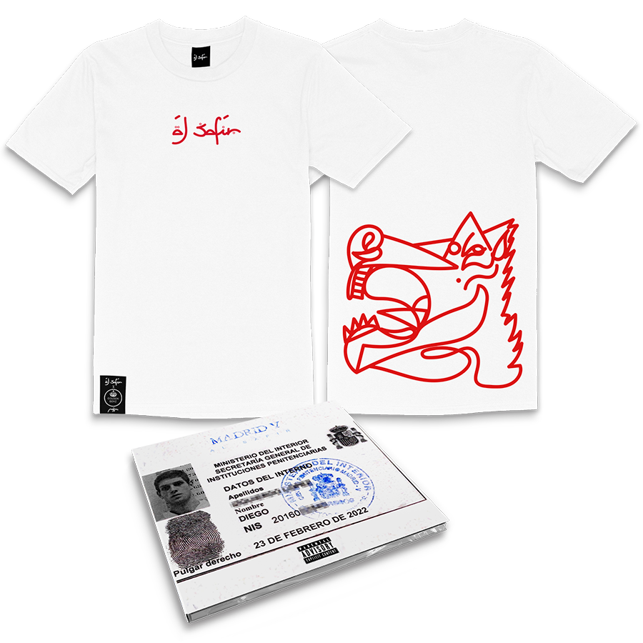 PACK CD MADRID V + CAMISETA CABALLO GANADOR BLANCA