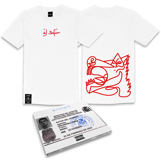 PACK CD MADRID V + CAMISETA CABALLO GANADOR BLANCA