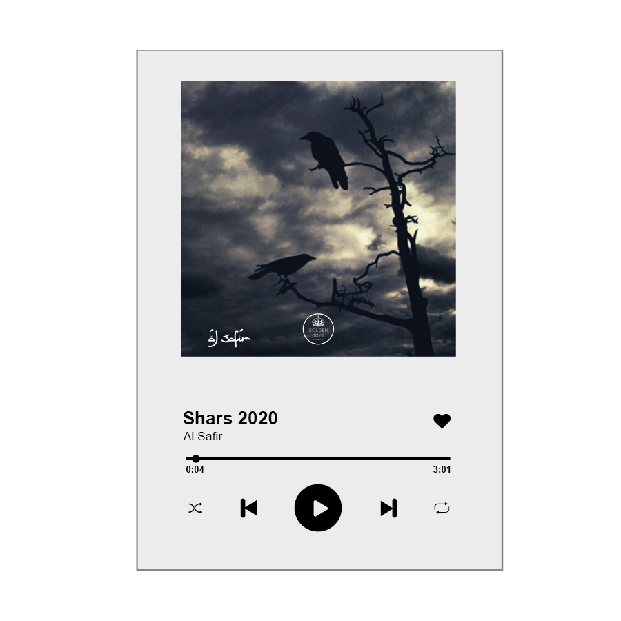SONG GLASS FIRMADO AL SAFIR – SHARS 2020