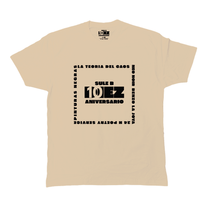 CAMISETA FIRMADA 10º ANIVERSARIO  SULE B BEIGE
