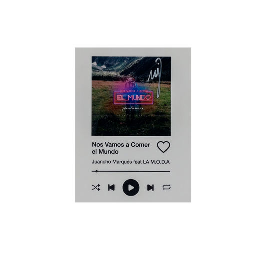 SONG GLASS  (FIRMADA)