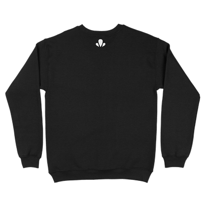 Sudadera-Underrated-negra-sin-capucha-back