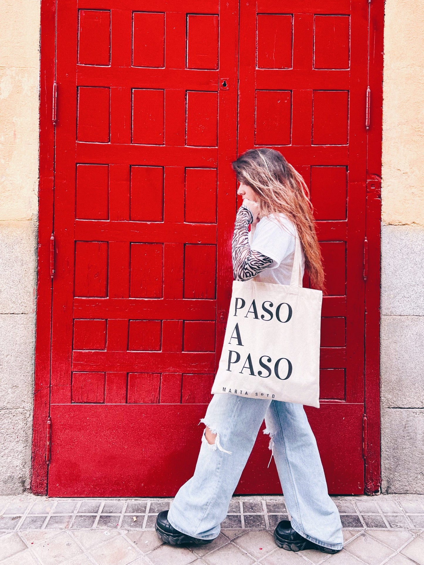 TOTE BAG 'PASO A PASO' - MARTA SOTO