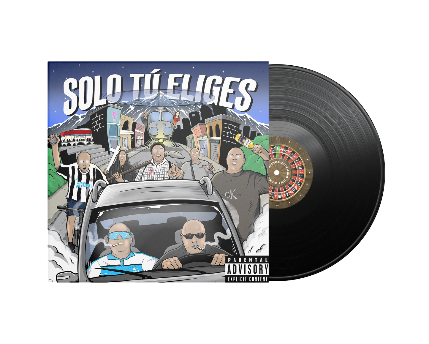 VINILO SOLO TÚ ELIGES - MIDAS ALONSO