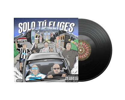 VINILO SOLO TÚ ELIGES - MIDAS ALONSO