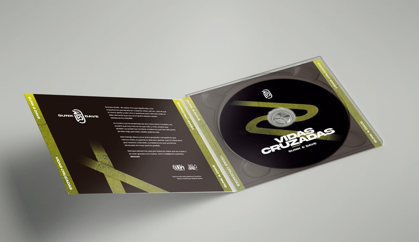 CD VIDAS CRUZADAS - SUNK & DAVE