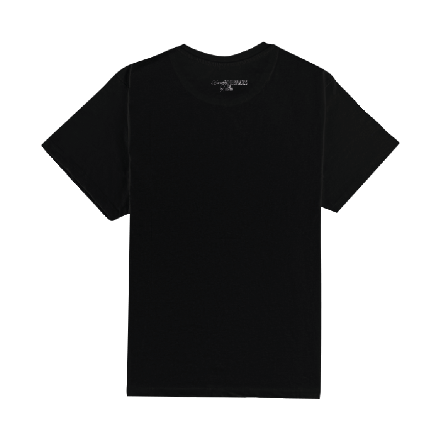 CAMISETA `NO TE ENAMORES TOUR´ NEGRA