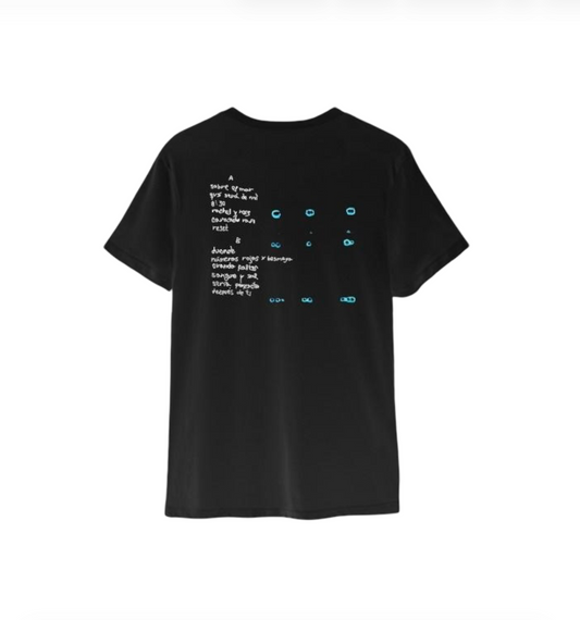 camiseta "sangre y sal"