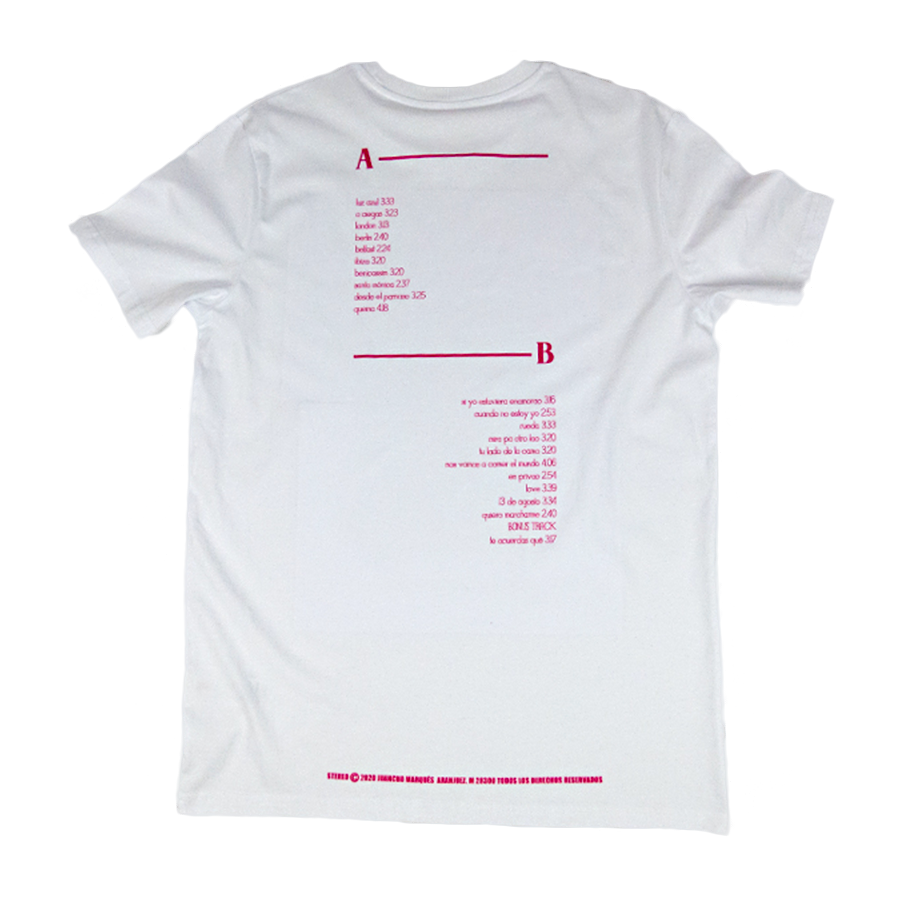 CAMISETA GRANDES ÉXITOS CASSETTE