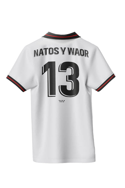 CAMISETA FÚTBOL NYW BLANCA