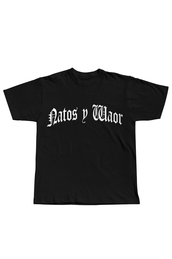 CAMISETA DISFRUTO BLANCO/NEGRA