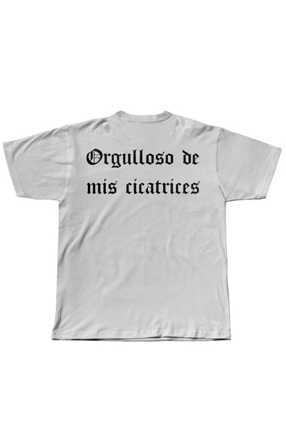 CAMISETA ORGULLOSO NEGRO/BLANCA