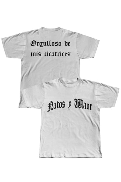 CAMISETA ORGULLOSO NEGRO/BLANCA