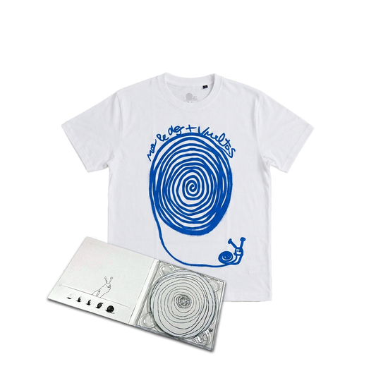 PACK CD + CAMISETA NO LE DES + VUELTAS BLANCA