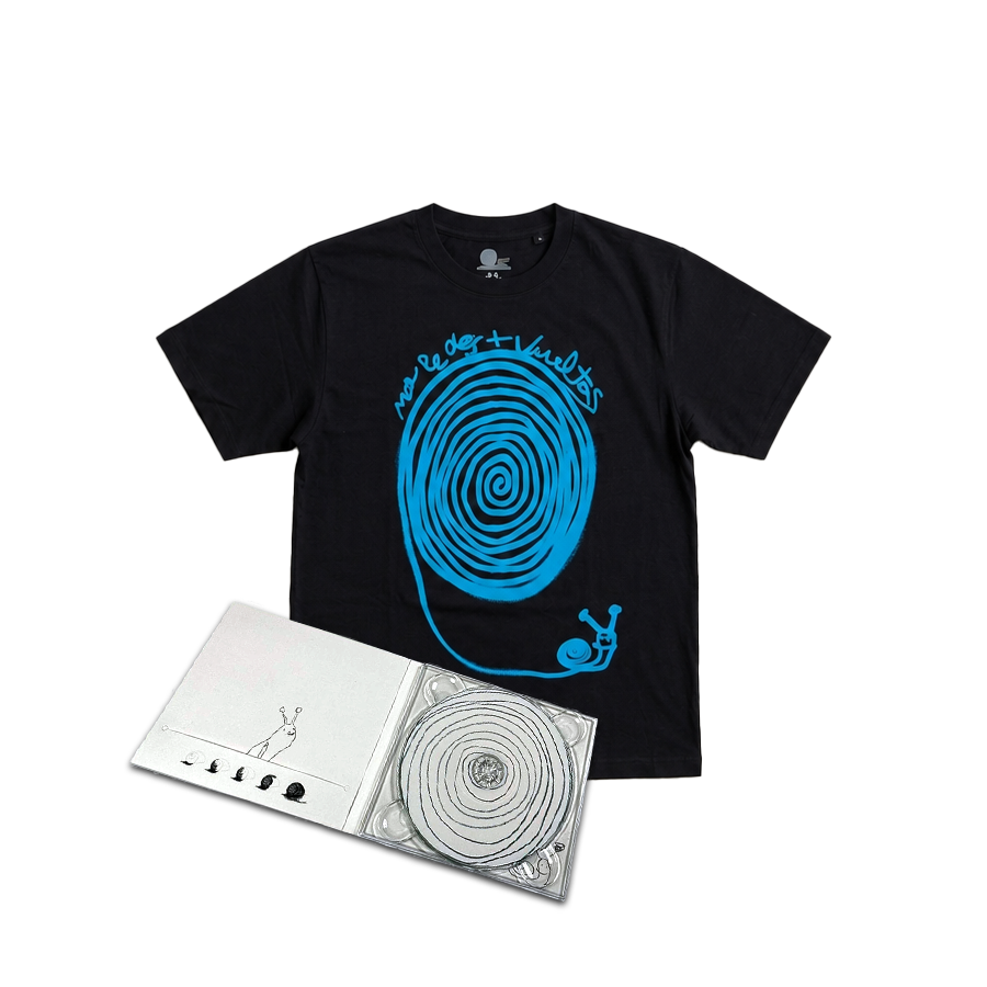 PACK CD + CAMISETA NO LE DES + VUELTAS NEGRA