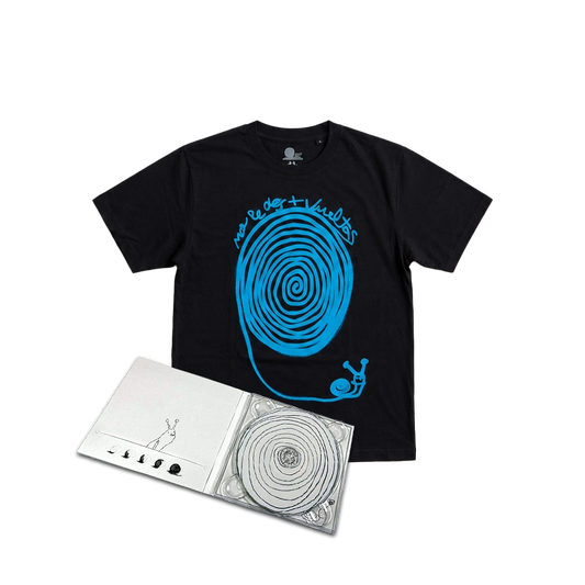 PACK CD + CAMISETA NO LE DES + VUELTAS NEGRA